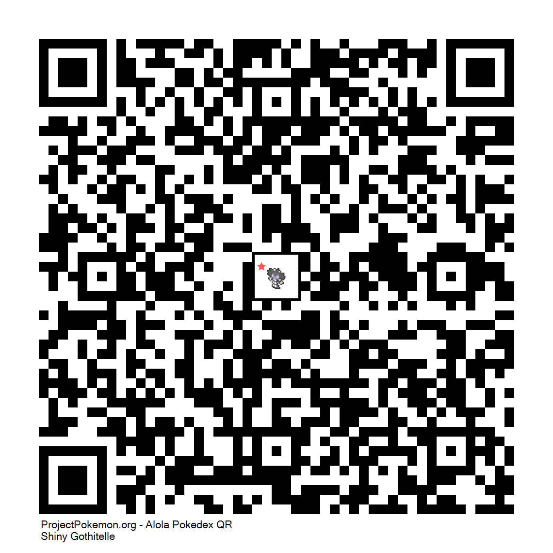 Cdigo QR de Gothitelle variocolor